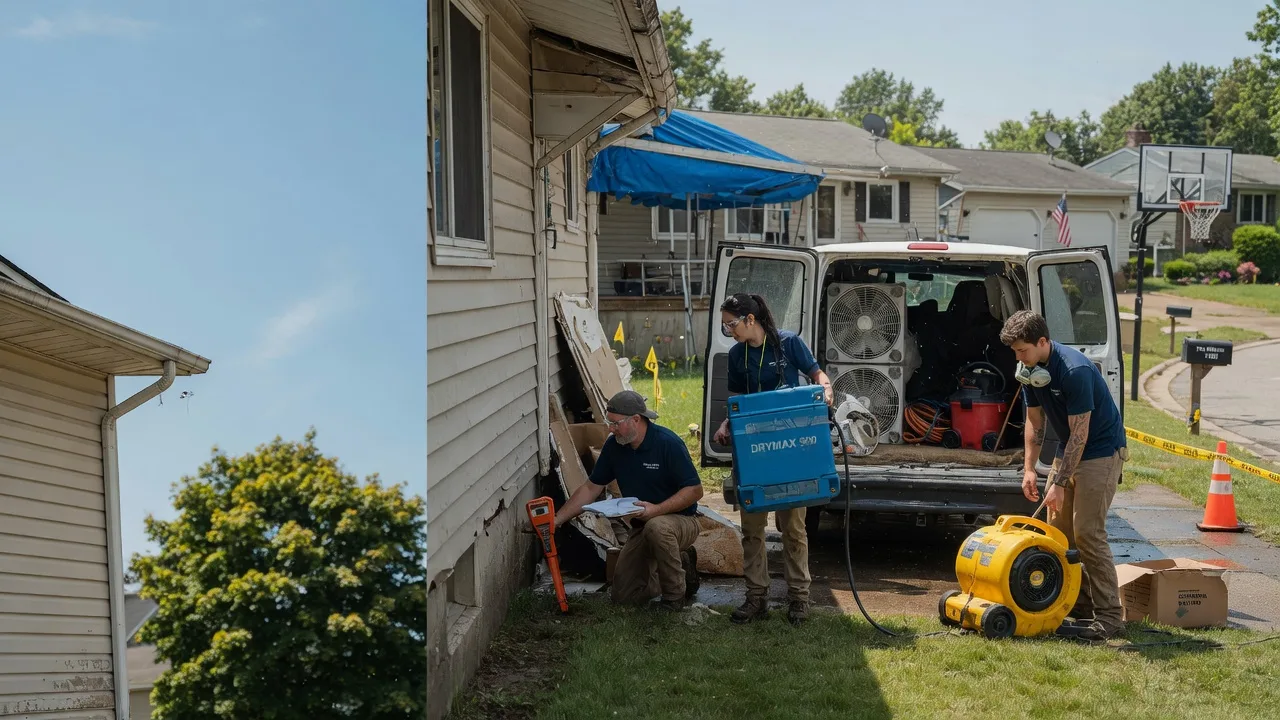 Ceiling Leak Cleanup in Thebes, IL near me